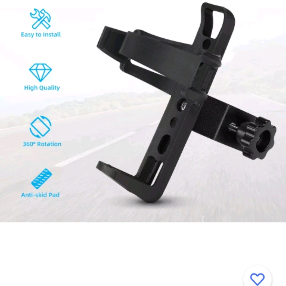 Bike or scooter cup holder
